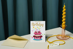 Eat cake! Birthday card